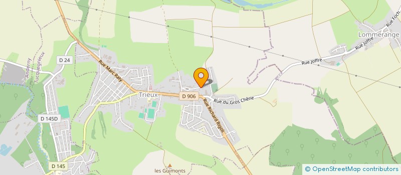 localisation de l'entreprise LES GRANDES OREILLES D'ANE'AIS  TRIEUX