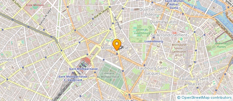 localisation de l'entreprise LES GRANDES SALLES  PARIS