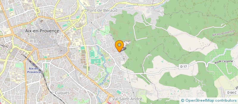 localisation de l'entreprise LES GRANDES TERRES à AIX-EN-PROVENCE