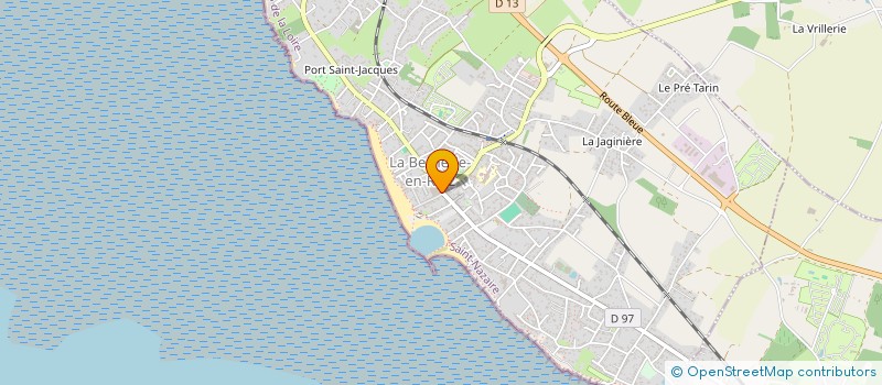 localisation de l'entreprise LES GRANDES VACANCES à LA BERNERIE-EN-RETZ