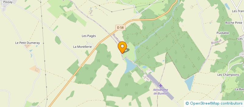 localisation de l'entreprise LES GRANDES VALLEES à BUXEUIL