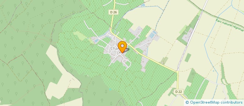 localisation de l'entreprise LES GRANDES VIGNES  CHAMERY