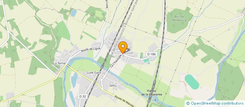 localisation de l'entreprise LES GRANDES VIGNES DE JUILLE à JUILLE