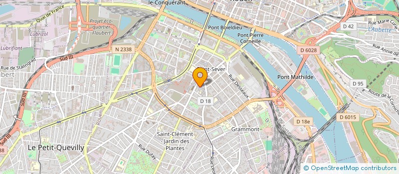 localisation de l'entreprise LES GRANDES Z OREILLES à ROUEN