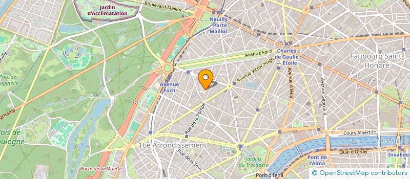 localisation de l'entreprise LES GRANDS AMATEURS DE PIANO  PARIS