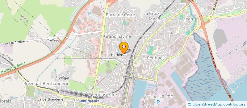 localisation de l'entreprise LES GRANDS CHAMPS D'ANTON  TRIGNAC