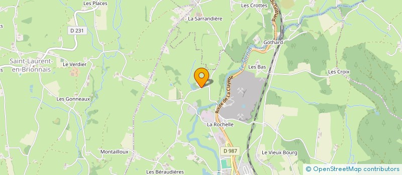 localisation de l'entreprise LES GRANDS CRUS à CHALON-SUR-SAONE