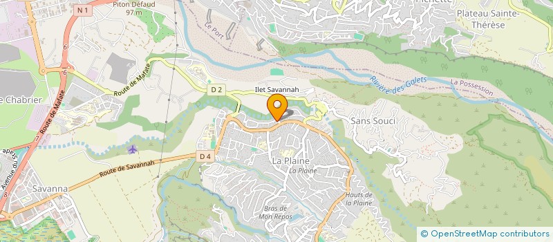 localisation de l'entreprise LES GRANDS FRERES à SAINT-PAUL