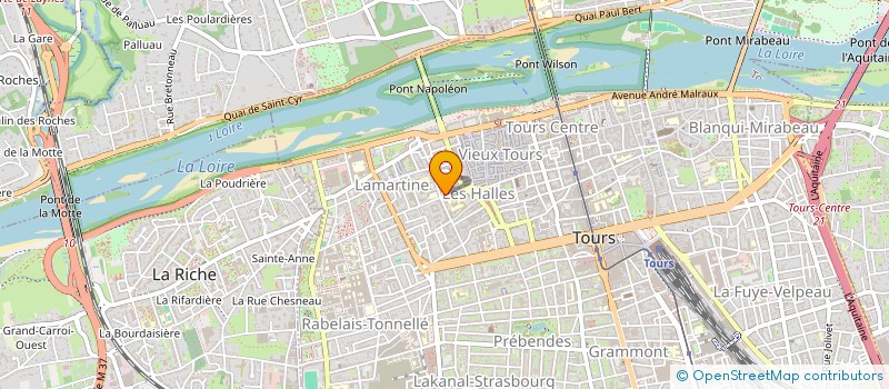 localisation de l'entreprise LES GRANDS HAUTS  TOURS