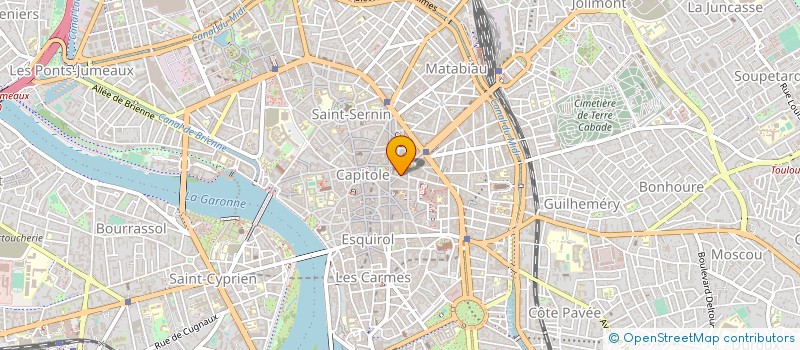 localisation de l'entreprise LES GRANDS LUNETIERS (TOULOUSE) à TOULOUSE