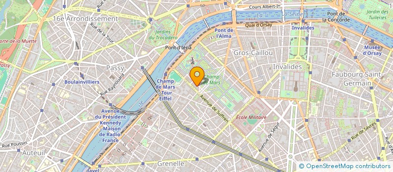 localisation de l'entreprise LES GRANDS MONTETS  BEAULIEU-SUR-MER