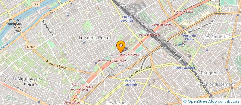 localisation de l'entreprise LES GRANDS PLATS DANS LES PETITS à LEVALLOIS-PERRET