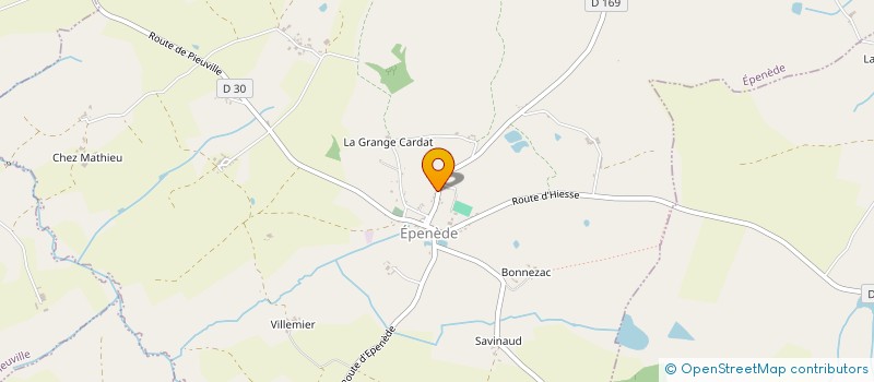 localisation de l'entreprise LES GRANDS PRES BB à EPENEDE