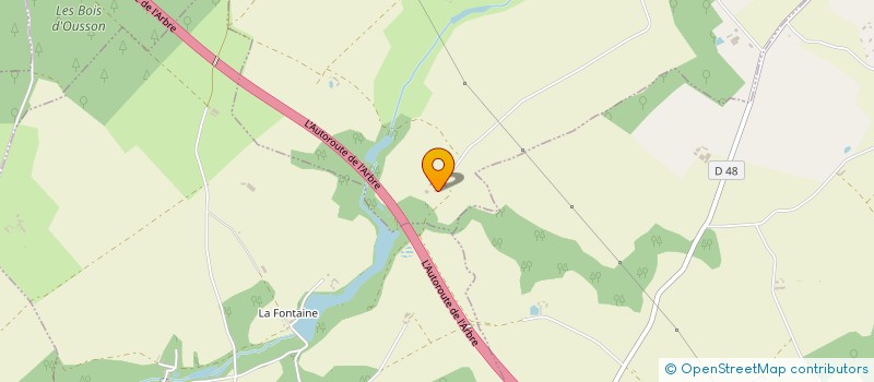 localisation de l'entreprise LES GRANDS REAUX à BATILLY-EN-PUISAYE