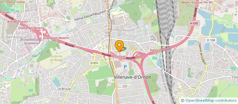 localisation de l'entreprise LES GRANDS SOLS - LGS à VILLENAVE-D'ORNON