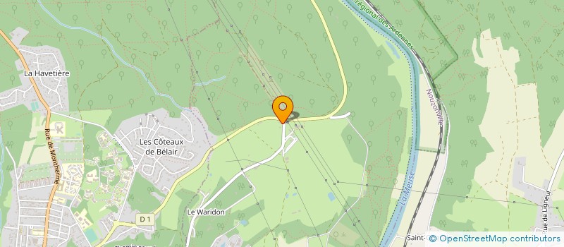 localisation de l'entreprise LES GRANDS TRIOTS  ARREUX