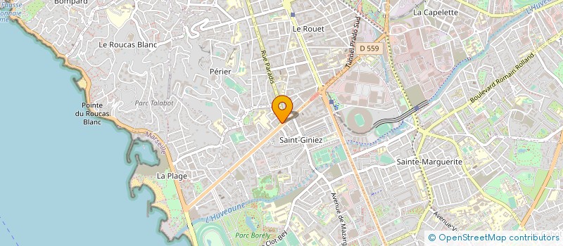 localisation de l'entreprise LES GRANGES DE DEMI-QUARTIER à MARSEILLE
