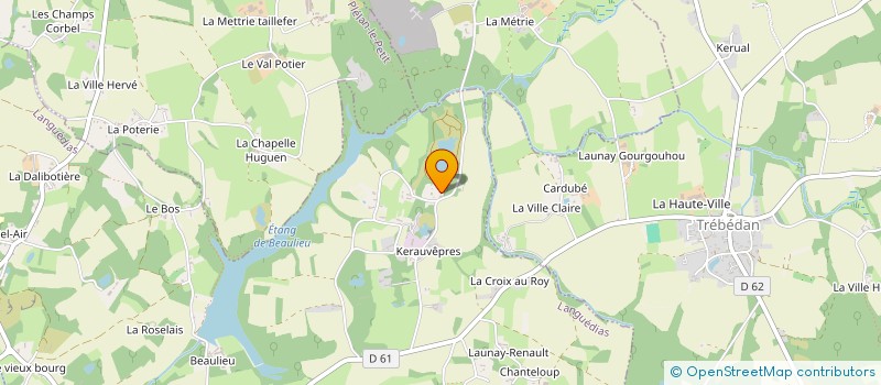 localisation de l'entreprise LES GRANITS DE LANGUEDIAS à LANGUEDIAS