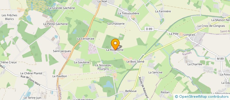 localisation de l'entreprise LES GRANITS ET PIERRES DE L'ATLANTIQUE PAR ABREVIATION G.P.A. à SAINT-MARS-DU-DESERT
