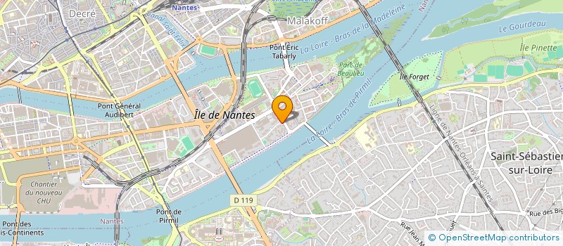 localisation de l'entreprise LES GRATINES  NANTES