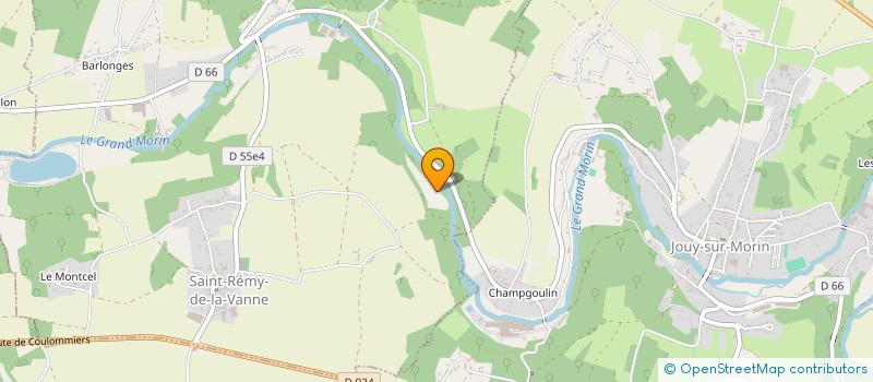 localisation de l'entreprise LES GRATTE-CIEL DE LA FERTE-GAUCHER  CHARTRONGES