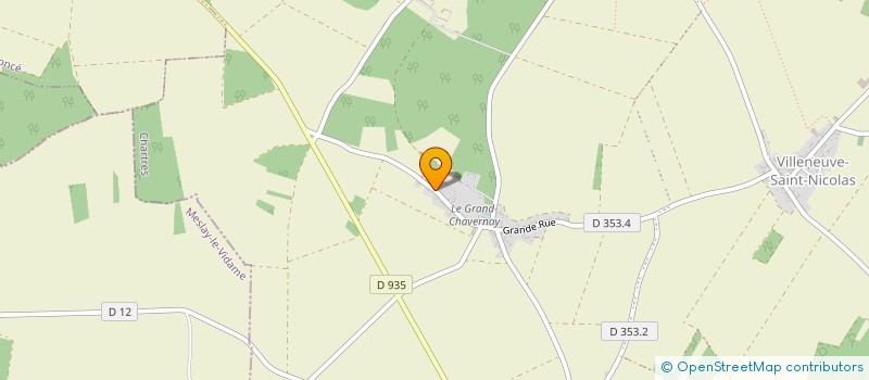 localisation de l'entreprise LES GRAVIERS à LES VILLAGES VOVEENS