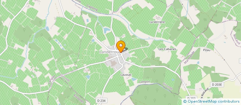 localisation de l'entreprise LES GRAVITY CHARIOTTES (CLUB DE CAISSES A SAVON)  LANDERROUAT