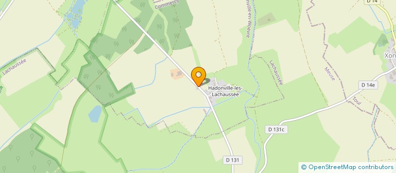 localisation de l'entreprise LES GRAVURES DE CHAMPFONTAINE à LACHAUSSEE