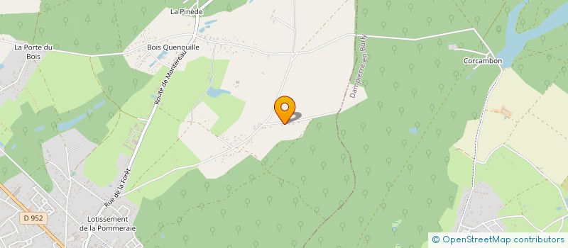 localisation de l'entreprise LES GRELOTS  OUZOUER-SUR-LOIRE