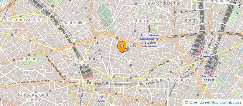 localisation de l'entreprise LES GRENADIERS à PARIS