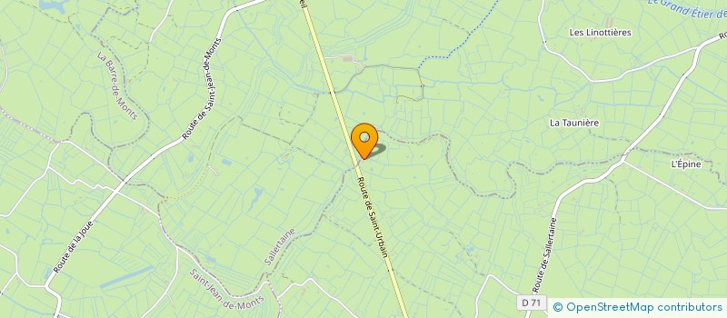 localisation de l'entreprise LES GRENAIZIERES  LE PERRIER