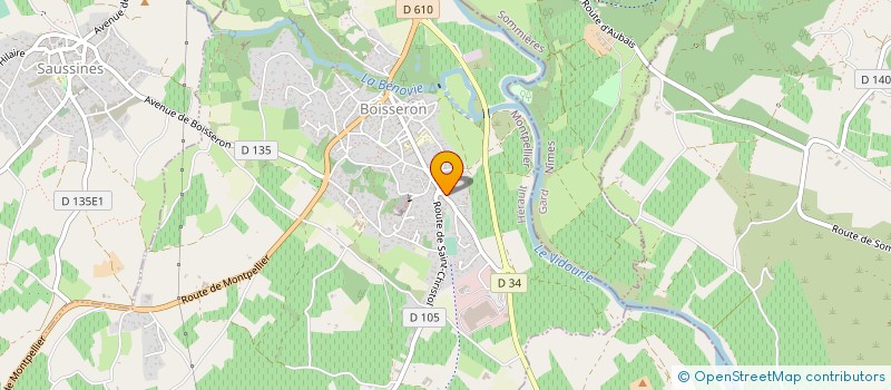 localisation de l'entreprise LES GRES  BOISSERON