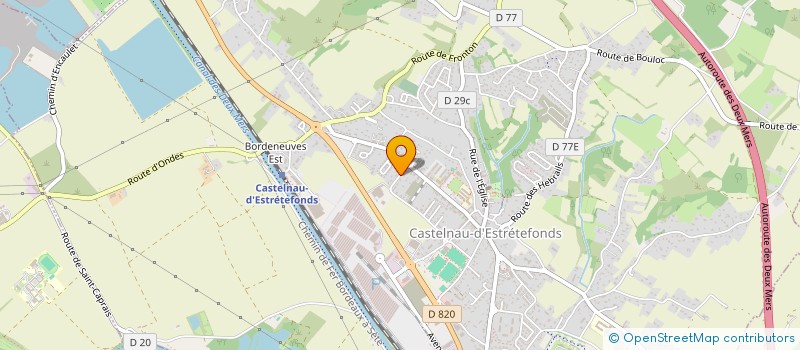 localisation de l'entreprise LES GRES TOULOUSAINS à CASTELNAU-D'ESTRETEFONDS