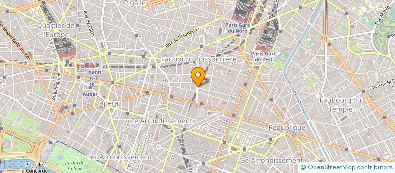 localisation de l'entreprise LES GRIFFES INTERNATIONALES  PARIS