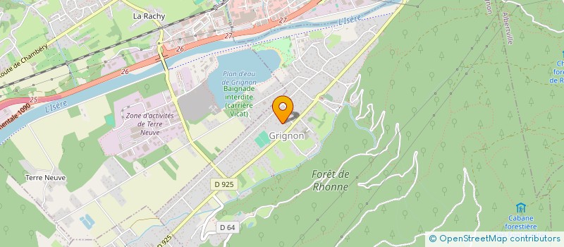 localisation de l'entreprise LES GRIGNOLENTS  GRIGNON