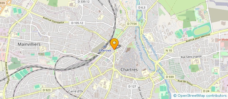 localisation de l'entreprise LES GRILLADES à CHARTRES