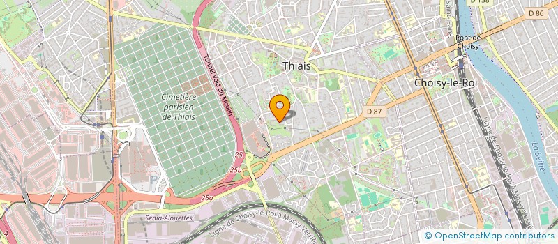 localisation de l'entreprise LES GRILLADES DE BEN  THIAIS