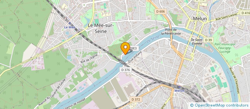 localisation de l'entreprise LES GRILLADES DE SEINE à LE MEE SUR SEINE