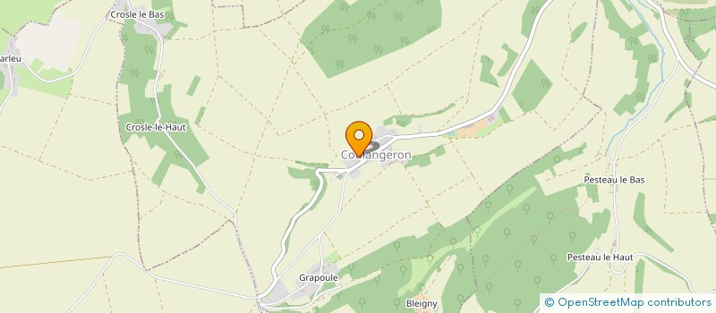 localisation de l'entreprise LES GRILLES DU COEUR  COULANGERON