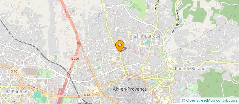 localisation de l'entreprise LES GRILLONS à AIX-EN-PROVENCE