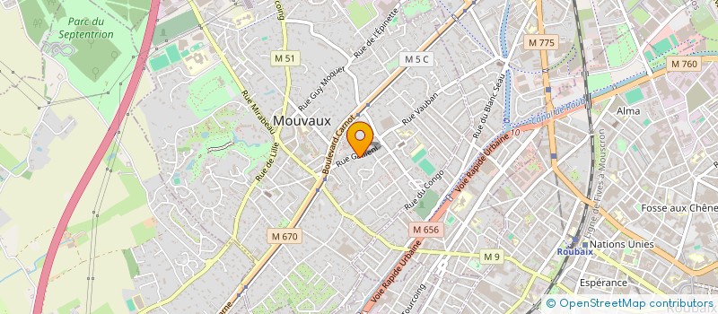 localisation de l'entreprise LES GRIMOIRES DE L'ENCHANTEUR à MOUVAUX