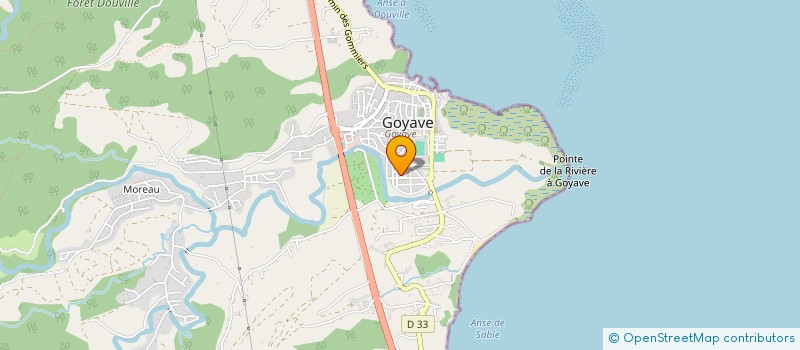 localisation de l'entreprise LES GRIMPEURS DU SUD à GOYAVE