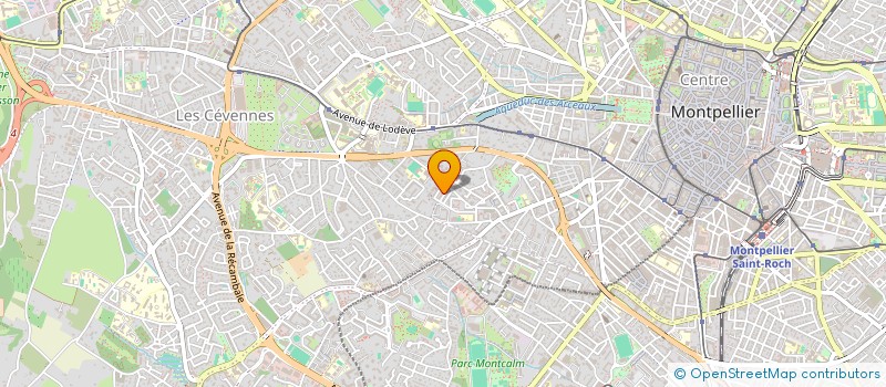 localisation de l'entreprise LES GRISETTES DE FG à MONTPELLIER