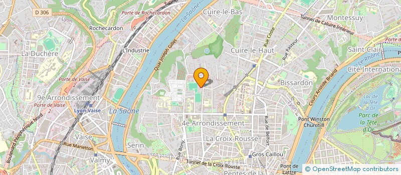 localisation de l'entreprise LES GROIX ROUSSES à LYON