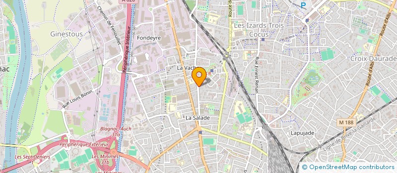 localisation de l'entreprise LES GRUMOTS à TOULOUSE