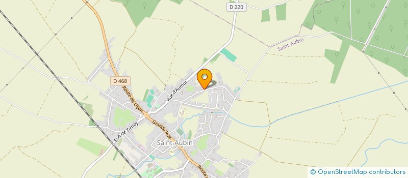 localisation de l'entreprise LES GRUMPY'S  SAINT-AUBIN