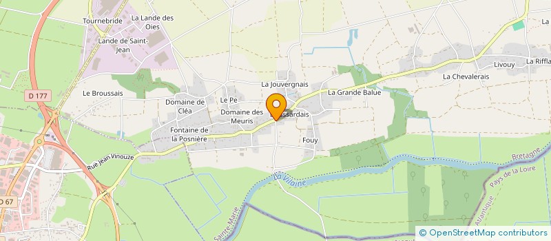 localisation de l'entreprise LES GUENETS à SAINTE-MARIE