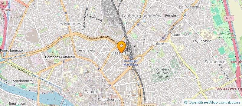 localisation de l'entreprise LES GUEPARDS DU PRETOIRE à TOULOUSE