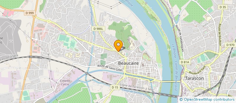 localisation de l'entreprise LES GUERRIERES AMAZONES  BEAUCAIRE