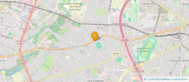 localisation de l'entreprise LES GUERRIERS DU VENT à TOULOUSE